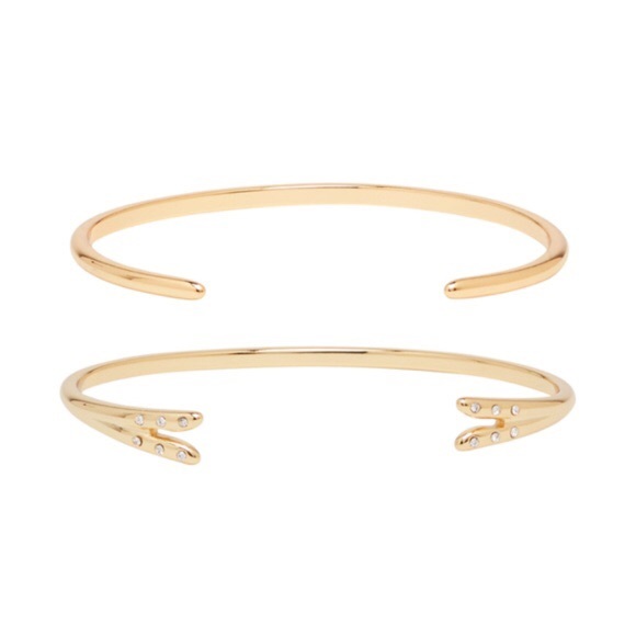 Michelle Campbell Gold Talon Bracelet Set - Picture 2 of 4